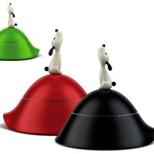  Alessi Lula Dog Food Bowl with Lid 