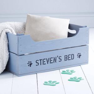 Personalised Crate Pet Bed