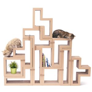 Katris: Modular Cat Scratching Furniture