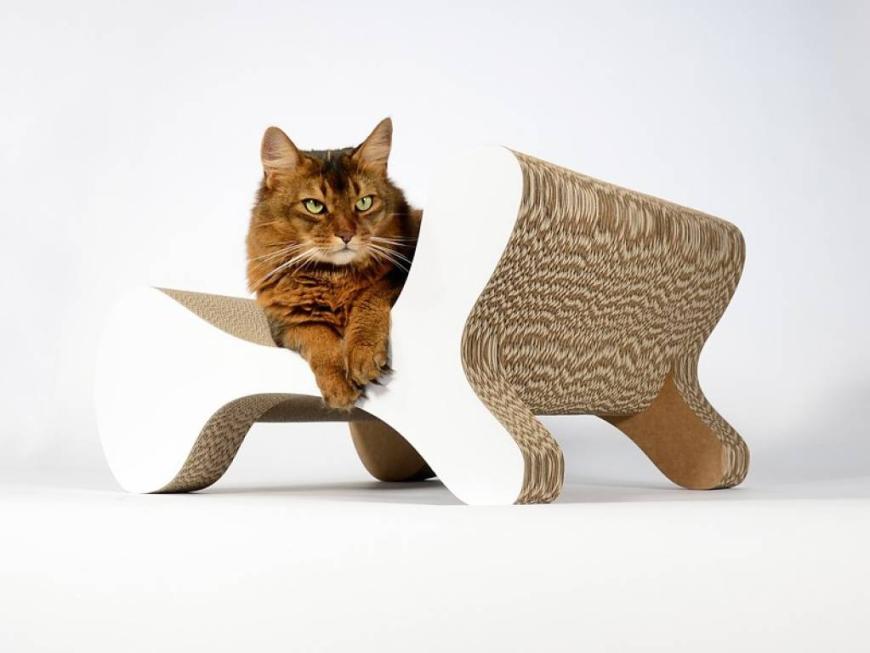 Design Scratching Sofa - Molecular Fauteuil