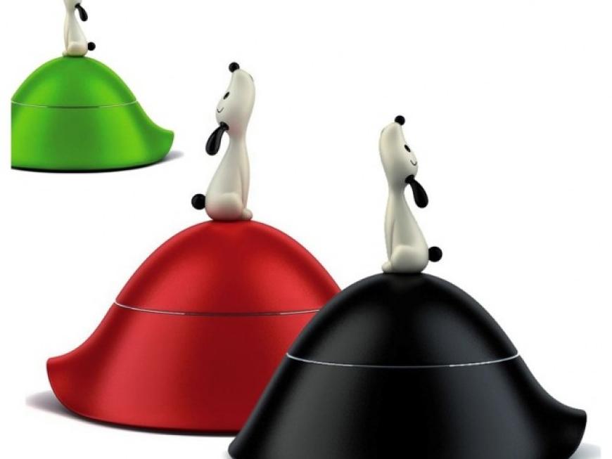  Alessi Lula Dog Food Bowl with Lid 